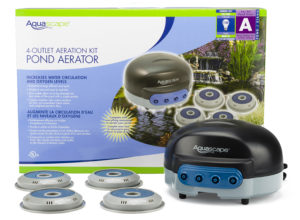 AquaScape Pond Aerator Package and Product Displayed