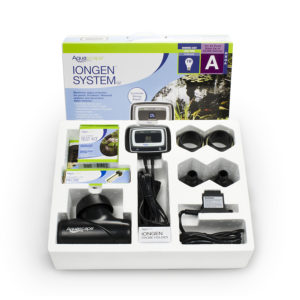 Aquascape IonGen System in Open Box Showing All Parts